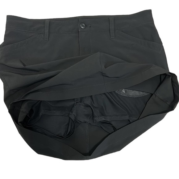 Eddie Bauer Women's Horizon High-Rise Skort Black Size 8 - Picture 4 of 7